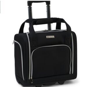 LONDON FOG 15-Inch Underseater Under The Seat Carry On Luggage travel Bag
